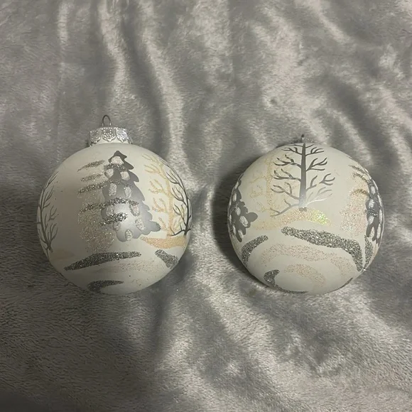 Lot of silver Christmas decor - Picture 4 of 15